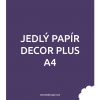 Jedlý papír Decor Plus A4